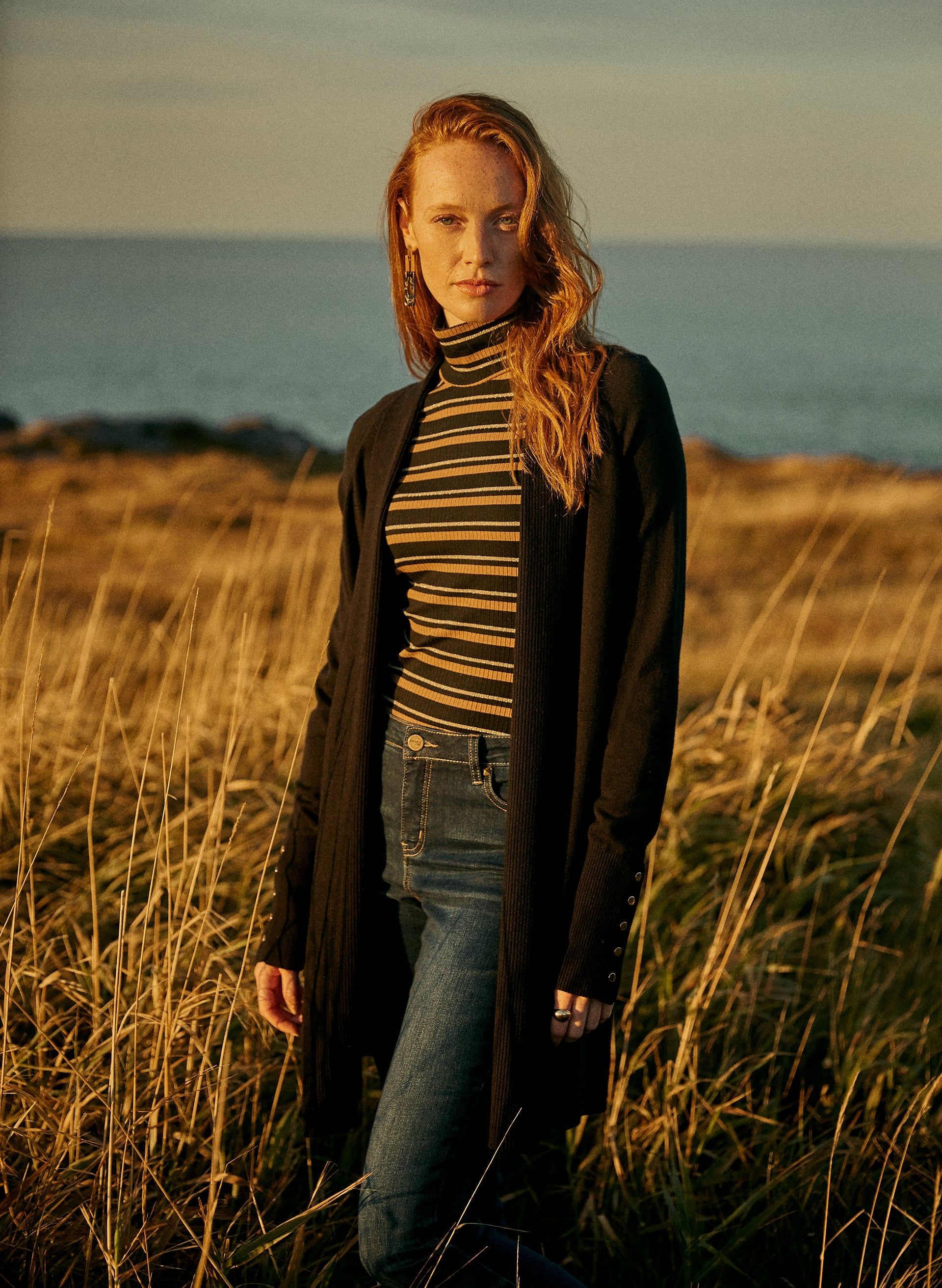 Open Front Knit Cardigan sold by Melanie Lyne