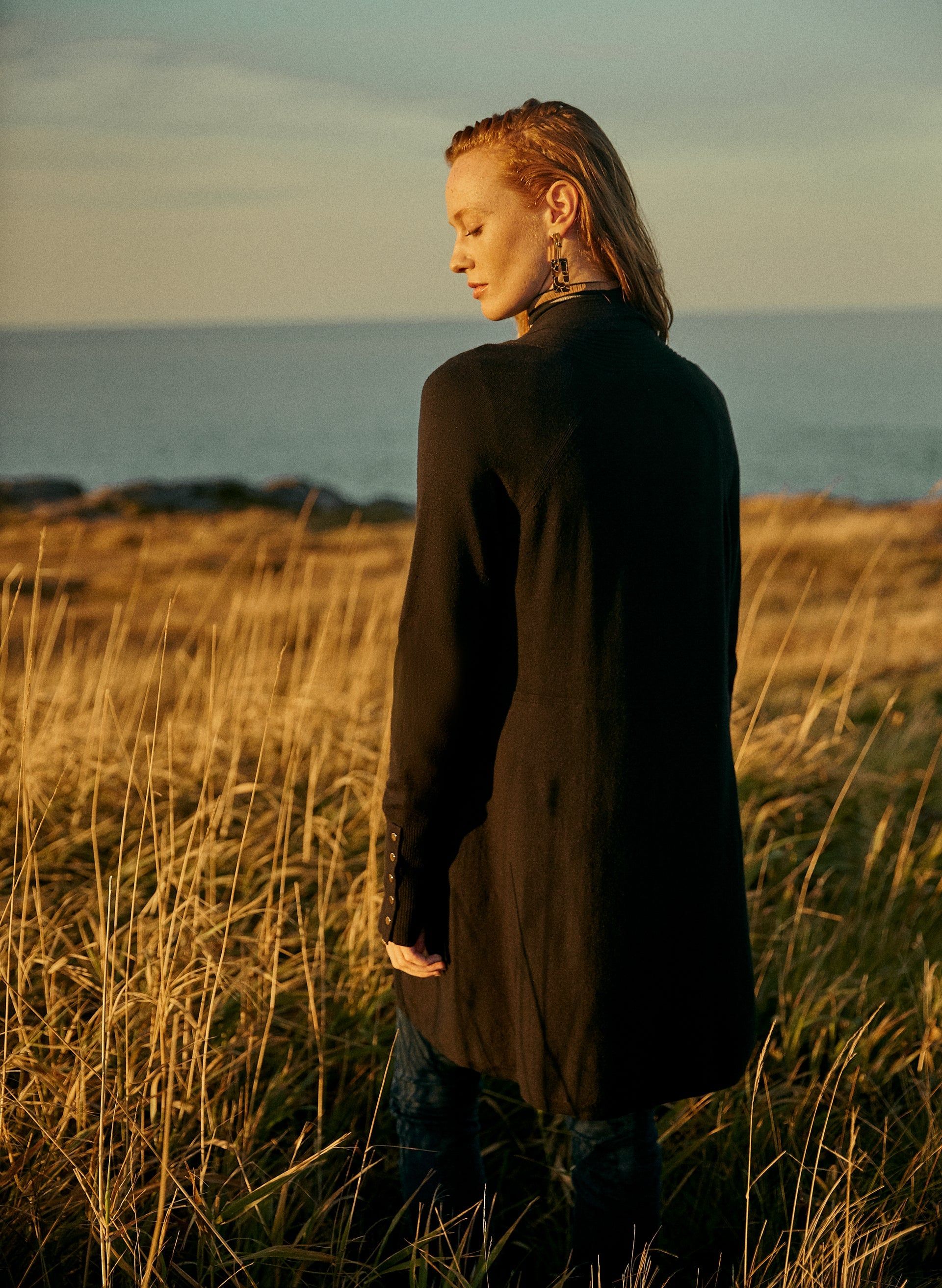 Open Front Knit Cardigan sold by Melanie Lyne product image thumbnail 3