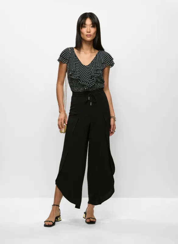 Ruffled Polka Dot Blouse & Tulip Hem Pants sold by Melanie Lyne