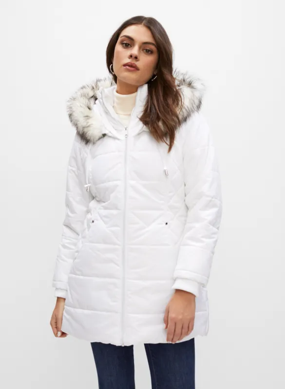 Vegan Down Quilted Coat sold by Melanie Lyne