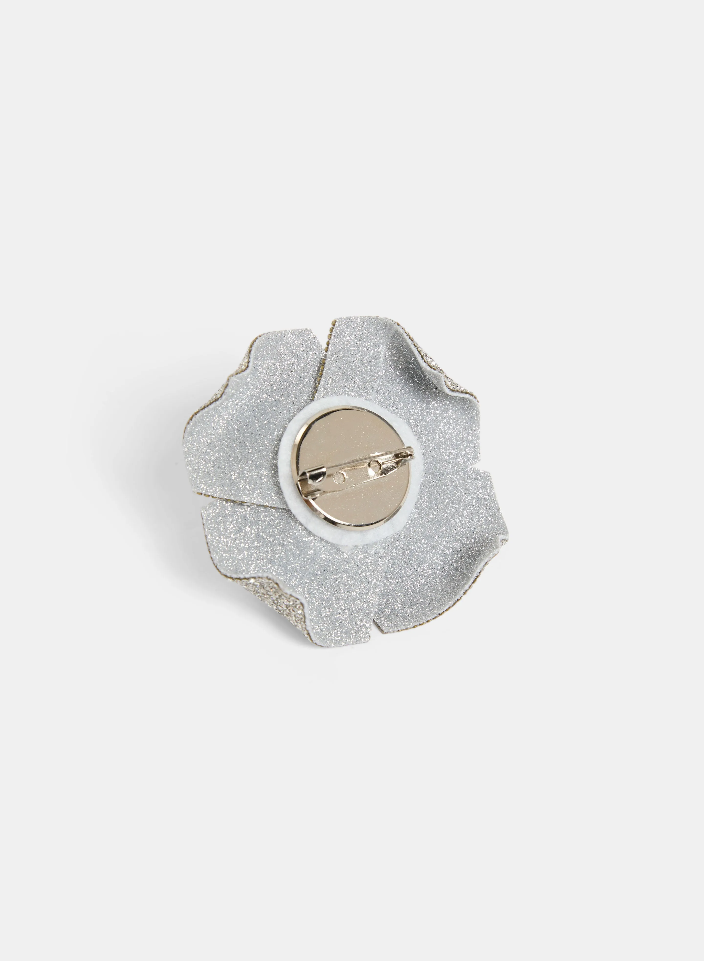 Rhinestone & Flower Brooch sold by Melanie Lyne product image thumbnail 2