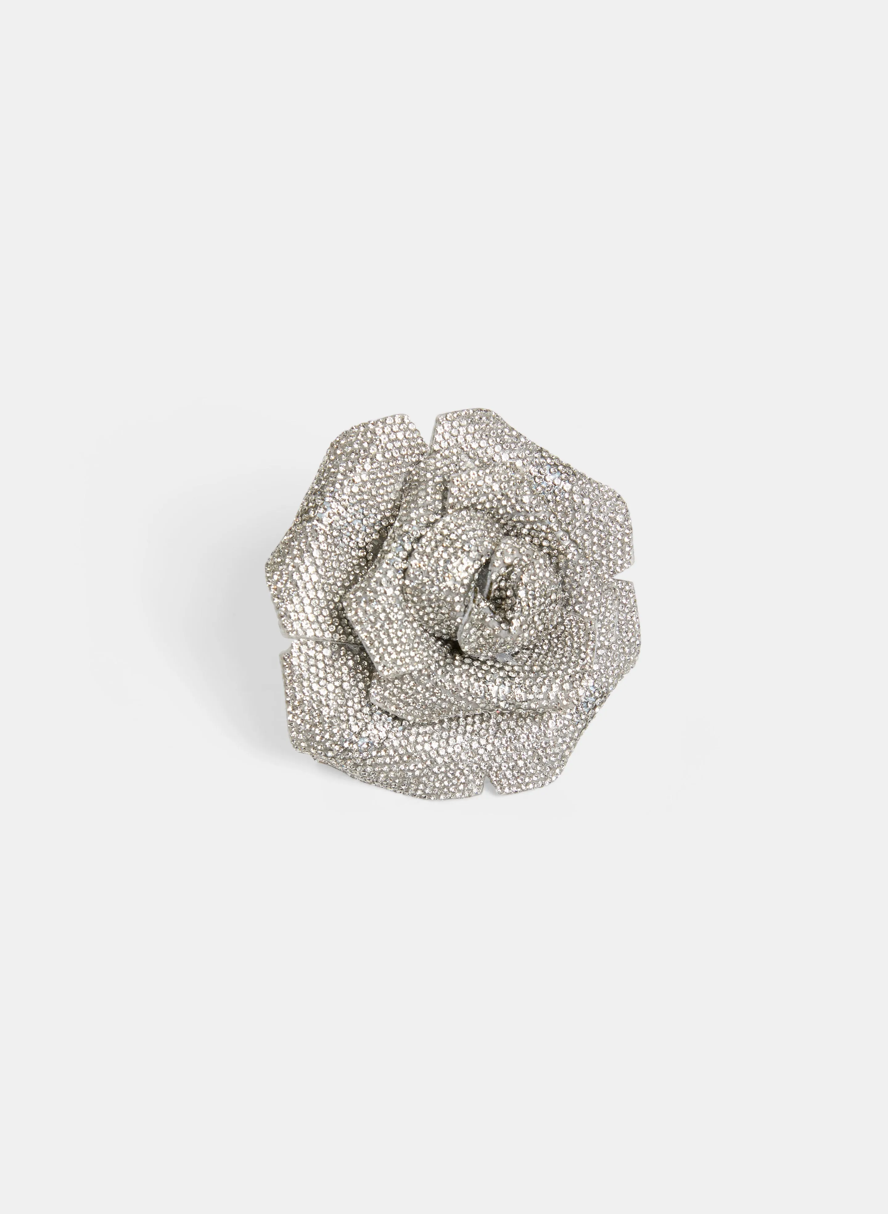 Rhinestone & Flower Brooch sold by Melanie Lyne