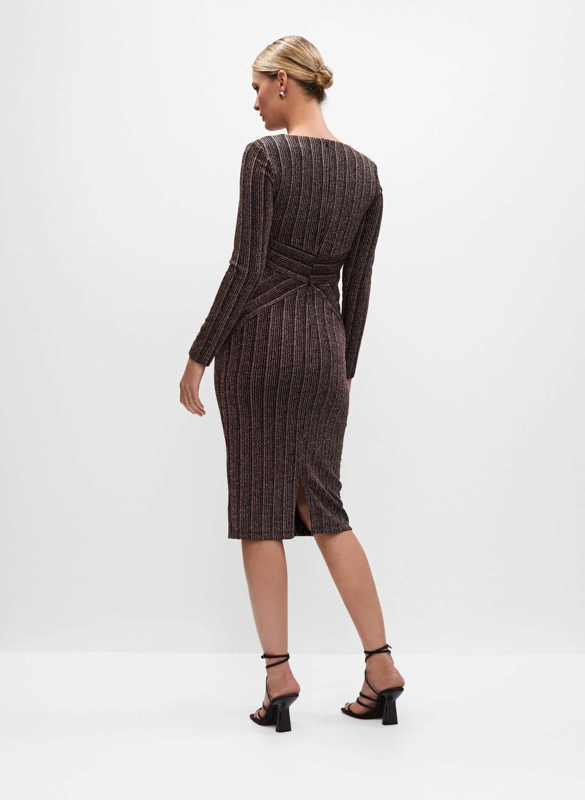 Joseph Ribkoff - Glitter Jersey Dress sold by Melanie Lyne product image thumbnail 2