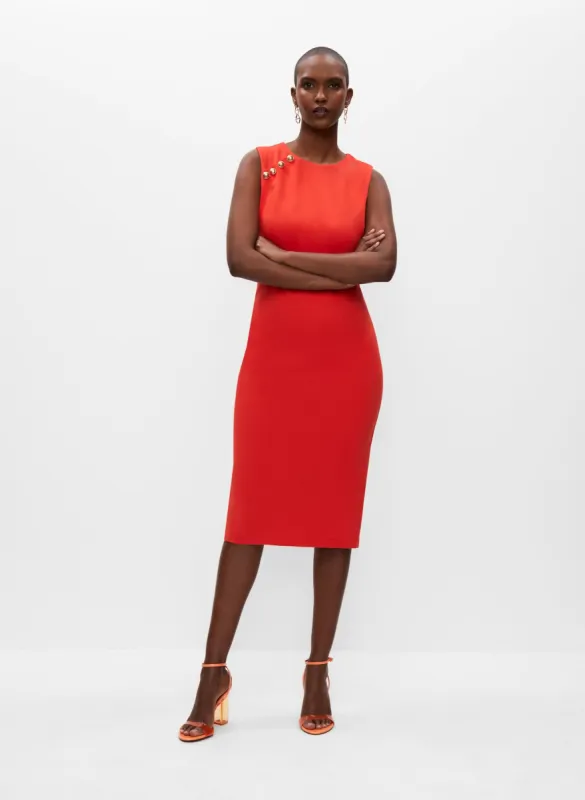 Sleeveless Button Detail Dress sold by Melanie Lyne