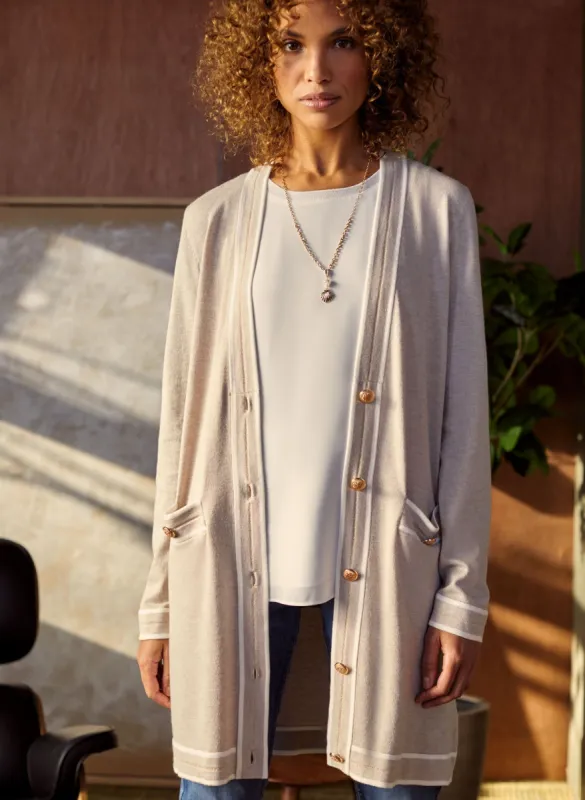 Long Sleeve Knit Cardigan sold by Melanie Lyne