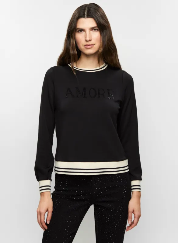 Contrast Trim Top sold by Melanie Lyne