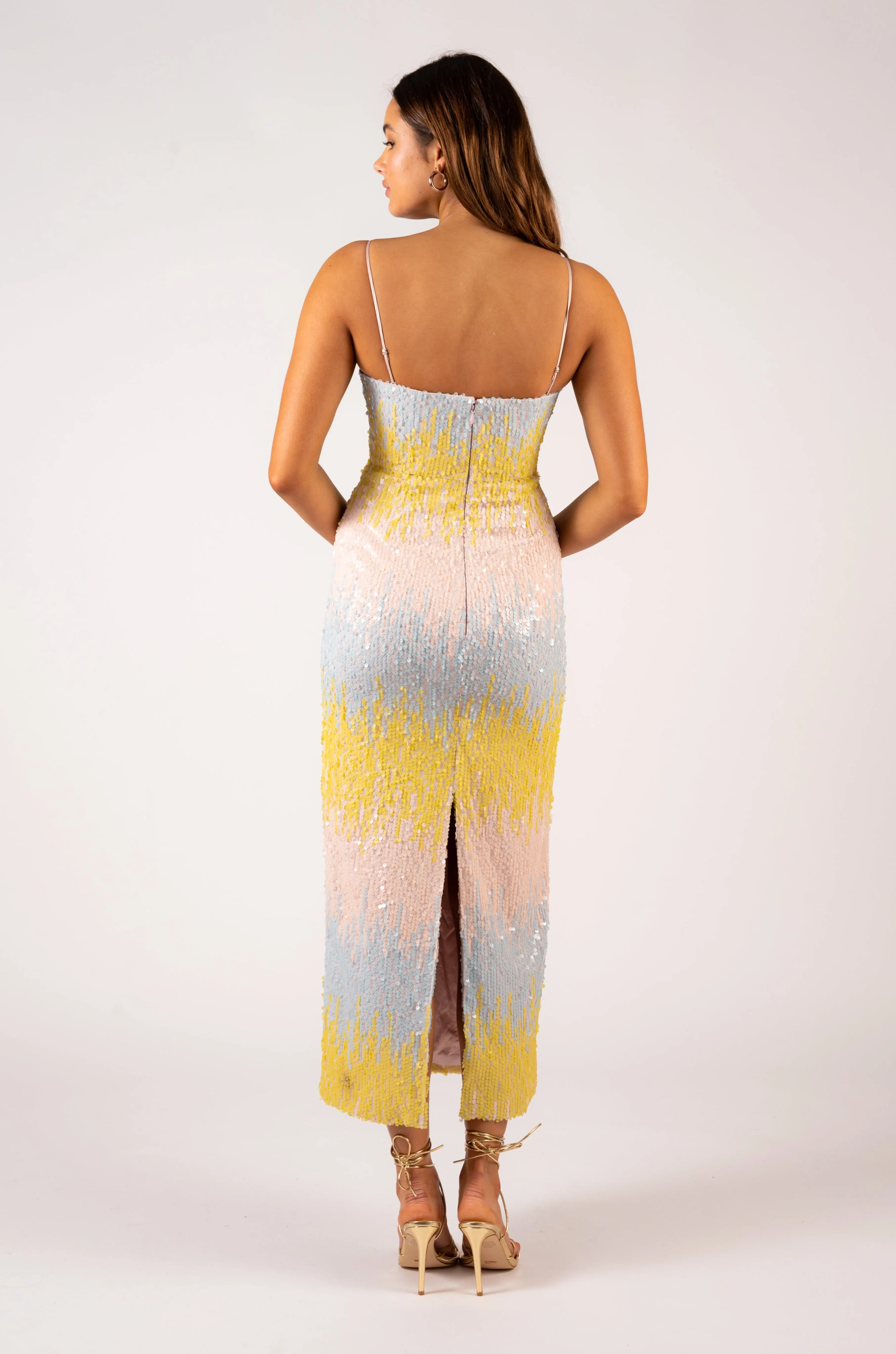 On Vacation Midi Dress - Summer Sequin sold by Aureta product image thumbnail 3