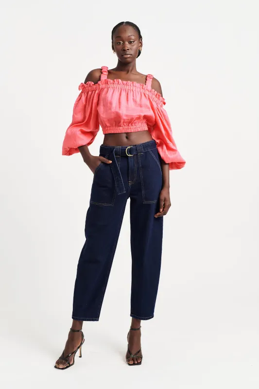 Myla Top - Cerise sold by Aureta