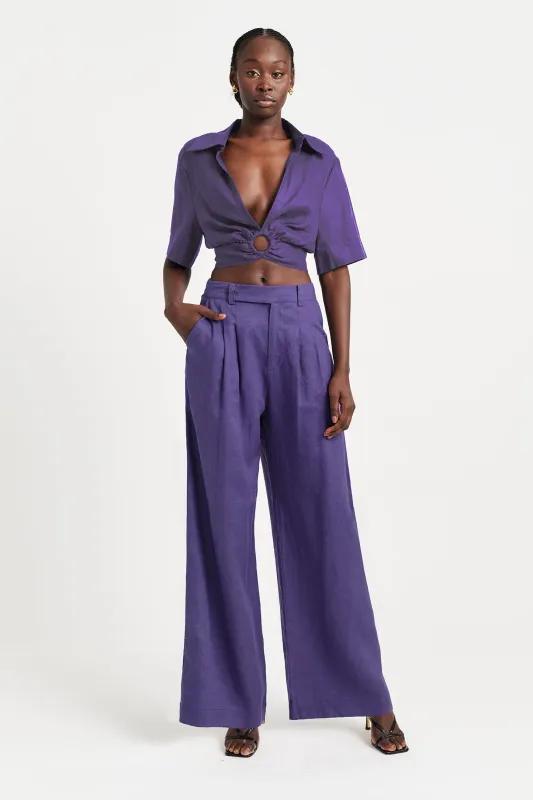 Lilah Top - Nightshade sold by Aureta