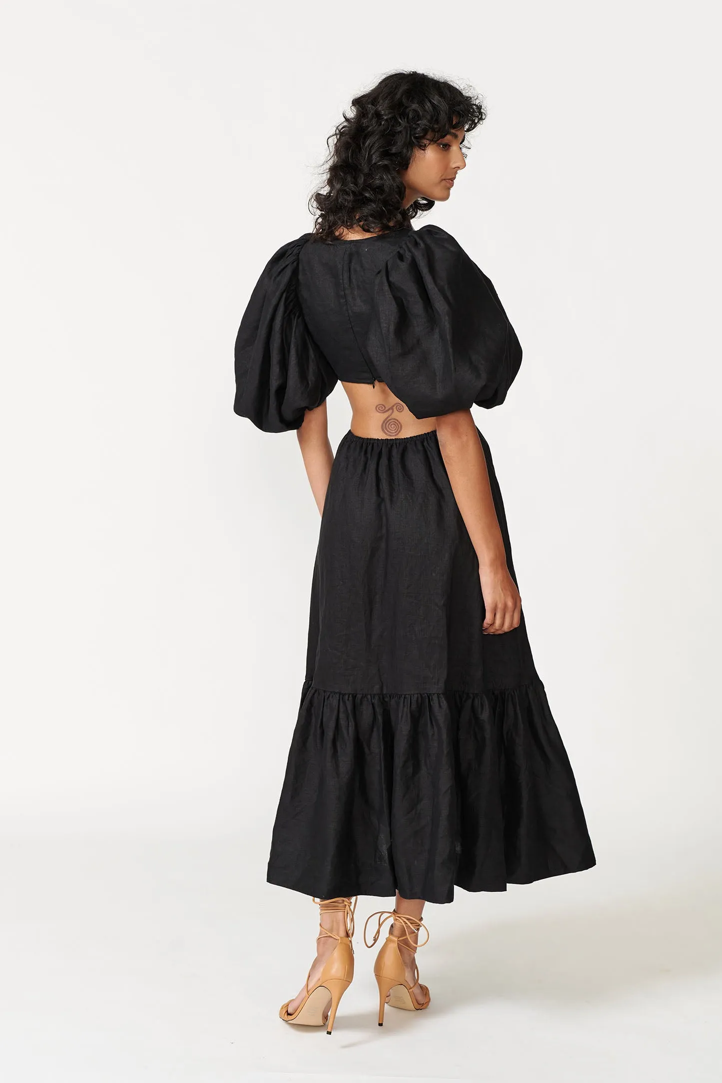 Millie Maxi Dress - Black sold by Aureta product image thumbnail 4