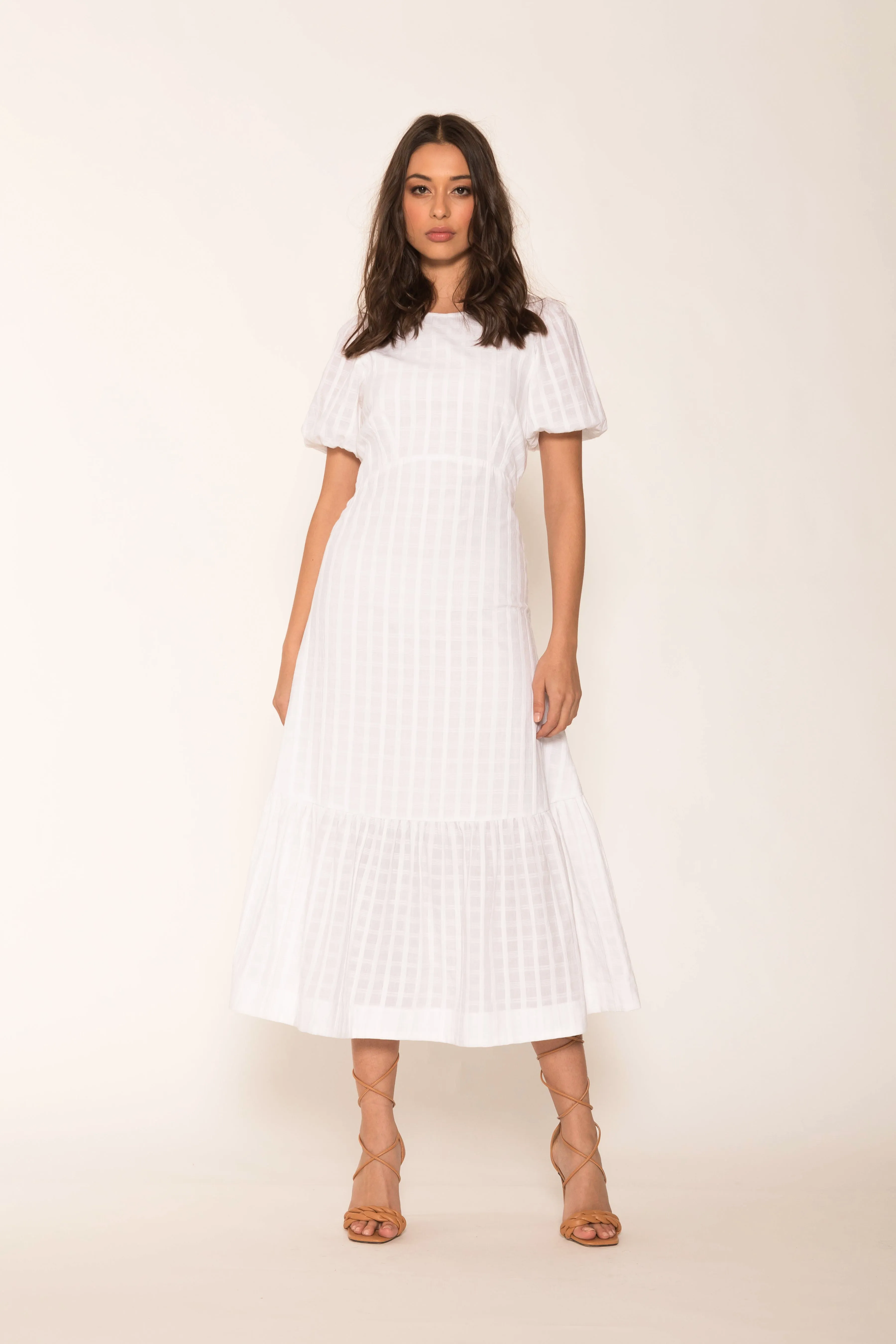 Gaia Midi Dress sold by Aureta