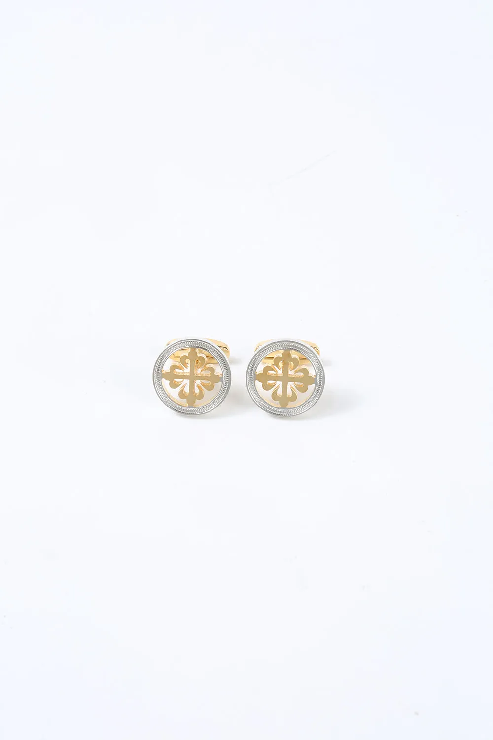 Men's Golden Tuxedo Cufflinks sold by Wedtrend product image thumbnail 4