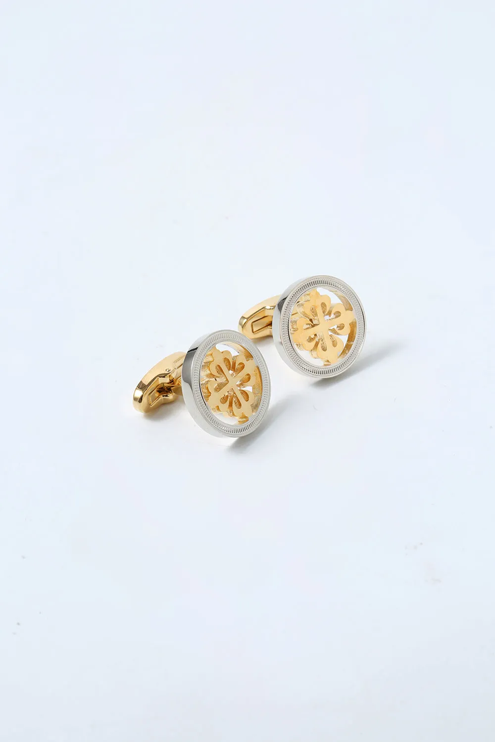 Men's Golden Tuxedo Cufflinks sold by Wedtrend