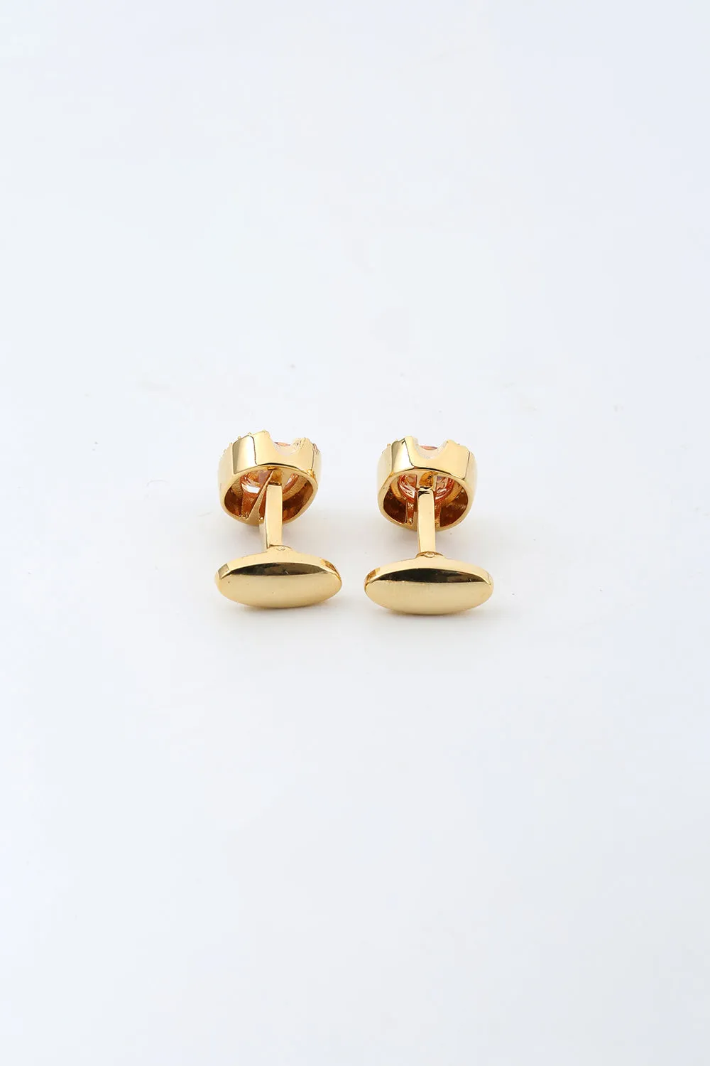 Men's Golden Tuxedo Shirts Cufflinks sold by Wedtrend product image thumbnail 3