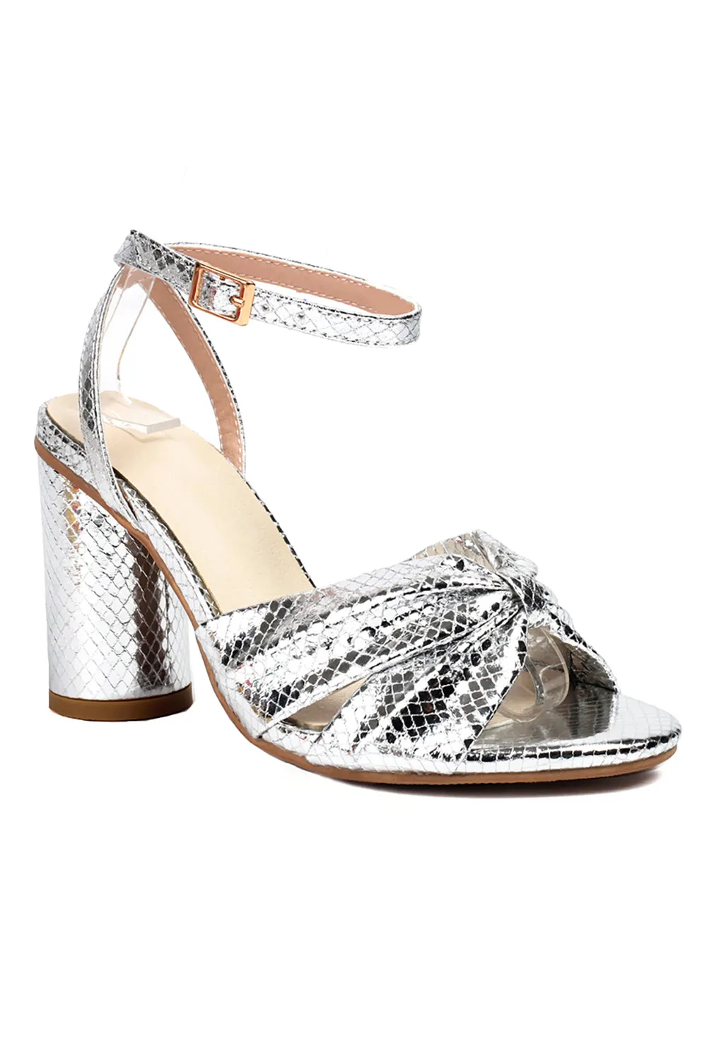 Sparkly Golden Bow Women High Heels sold by Wedtrend product image thumbnail 2