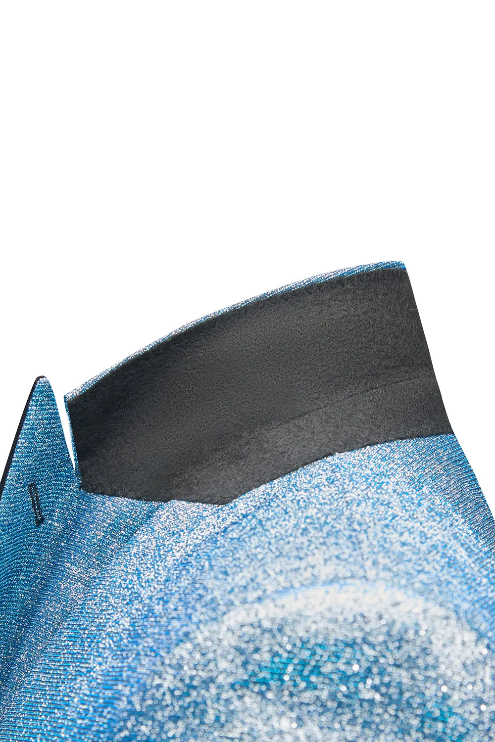 Men's Royal Blue Sparkly Peak Lapel One Button 2 Piece Guest Suits sold by Wedtrend product image thumbnail 3