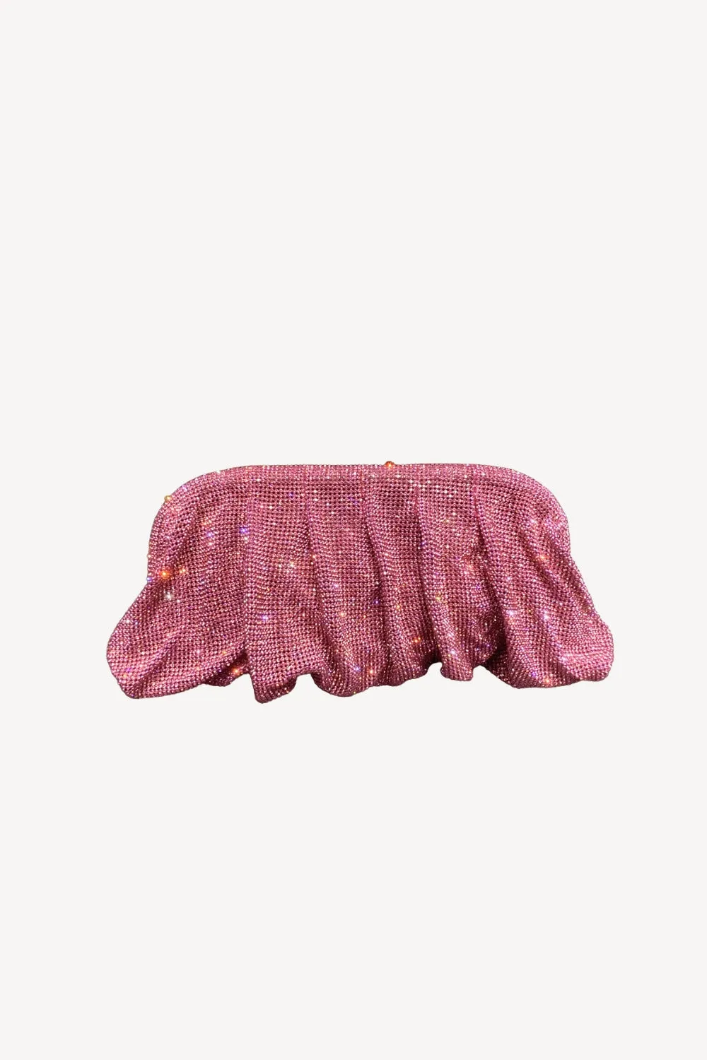 Pink Shiny Rhinestone Clutch Bag sold by Wedtrend