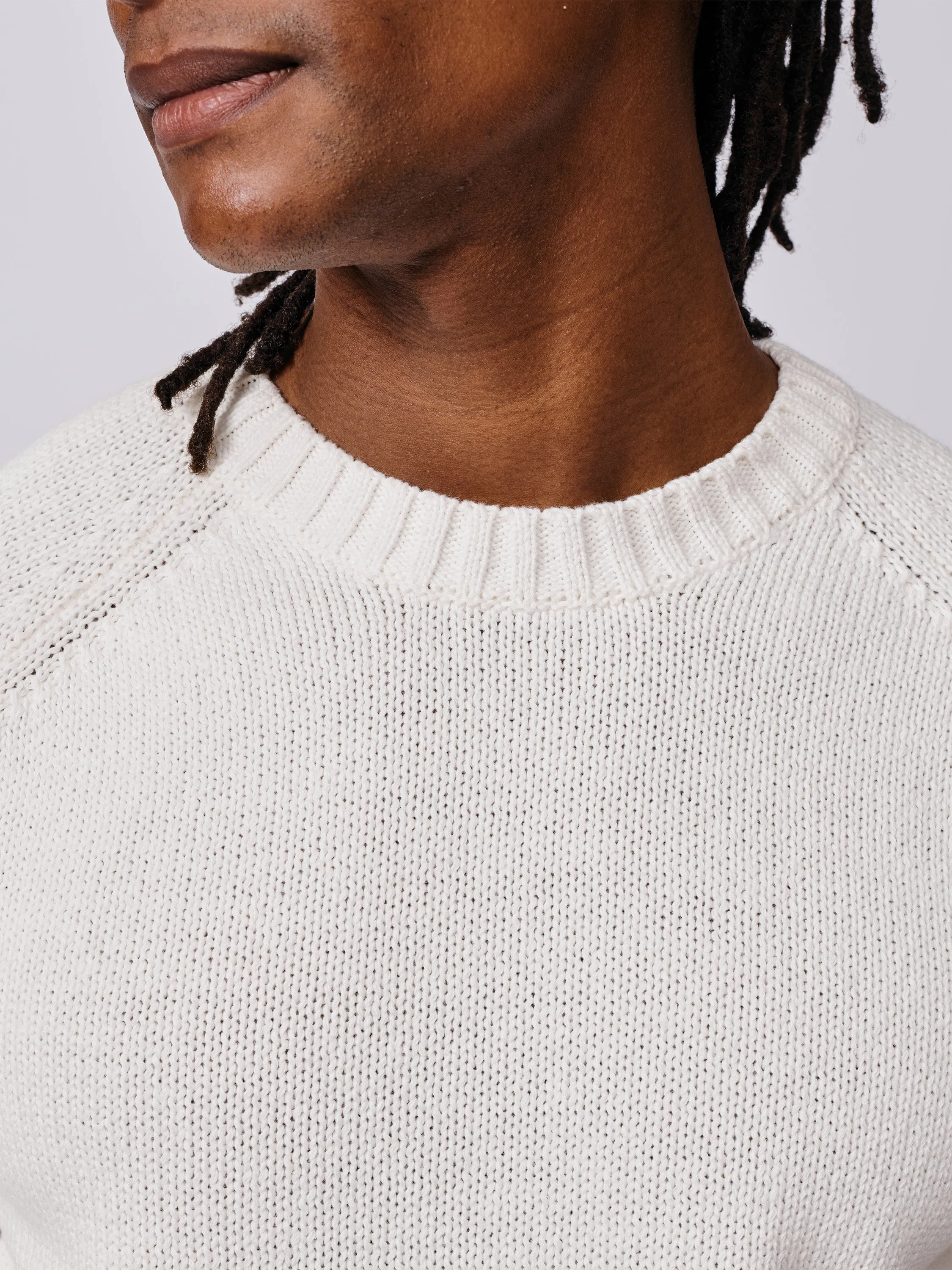 Lacey Cotton Linen Blend Crew Neck sold by Aubin product image thumbnail 4