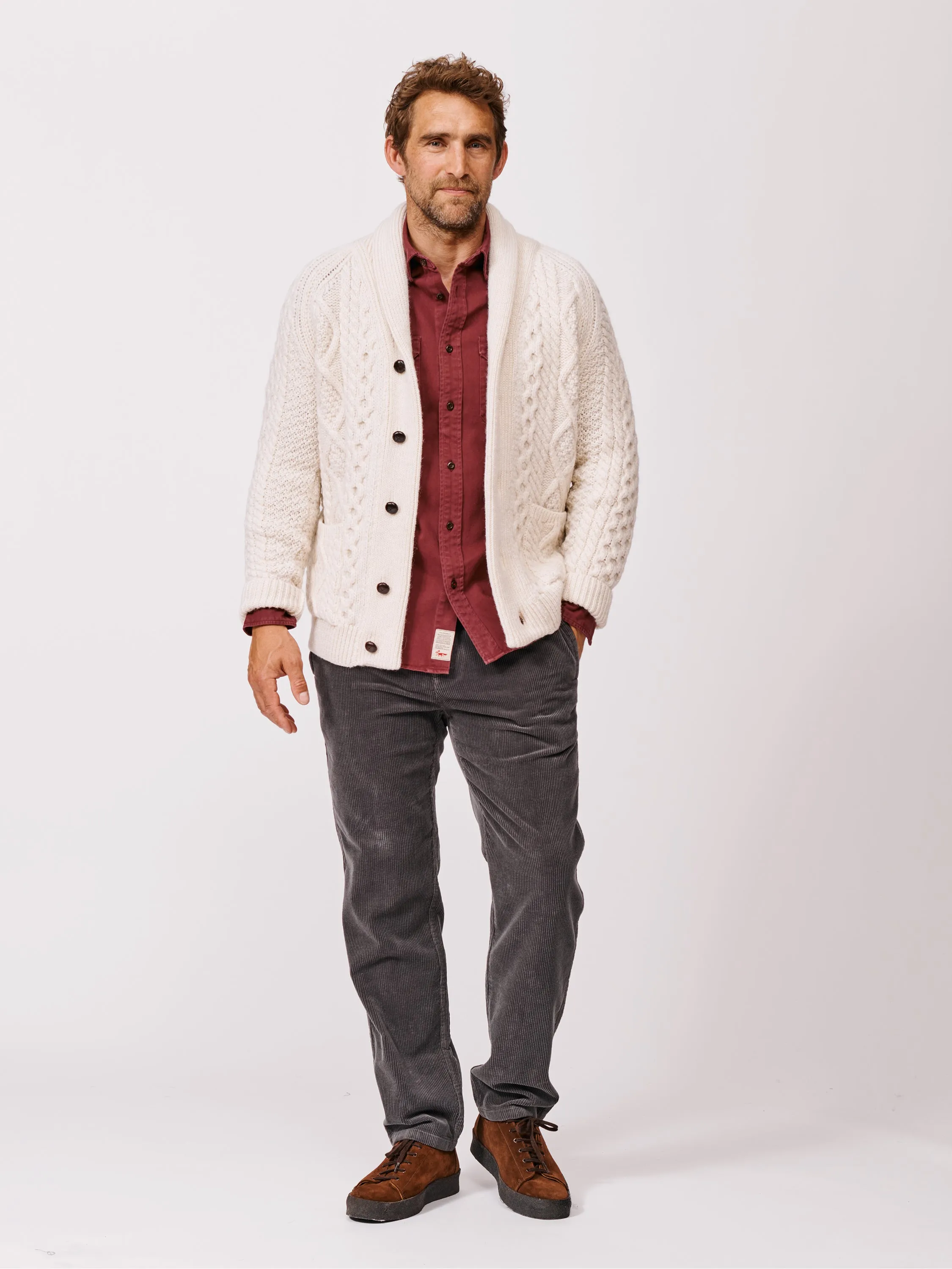 Aran Cardigan sold by Aubin product image thumbnail 2