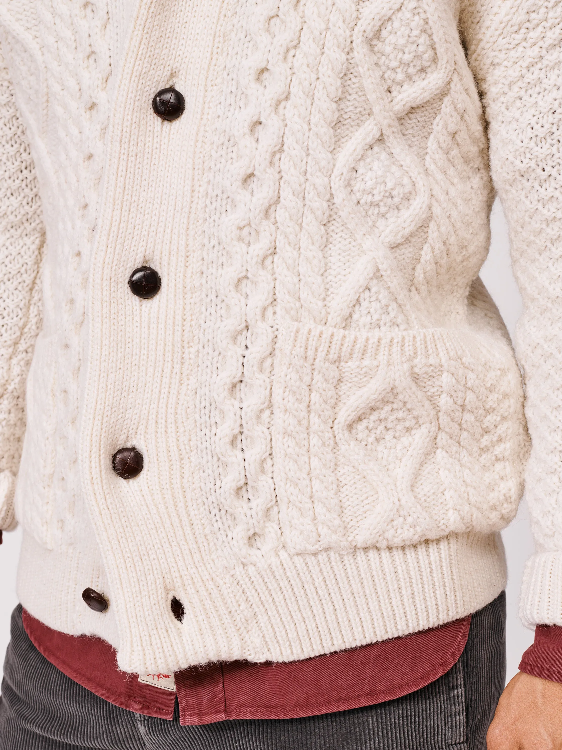 Aran Cardigan sold by Aubin product image thumbnail 4