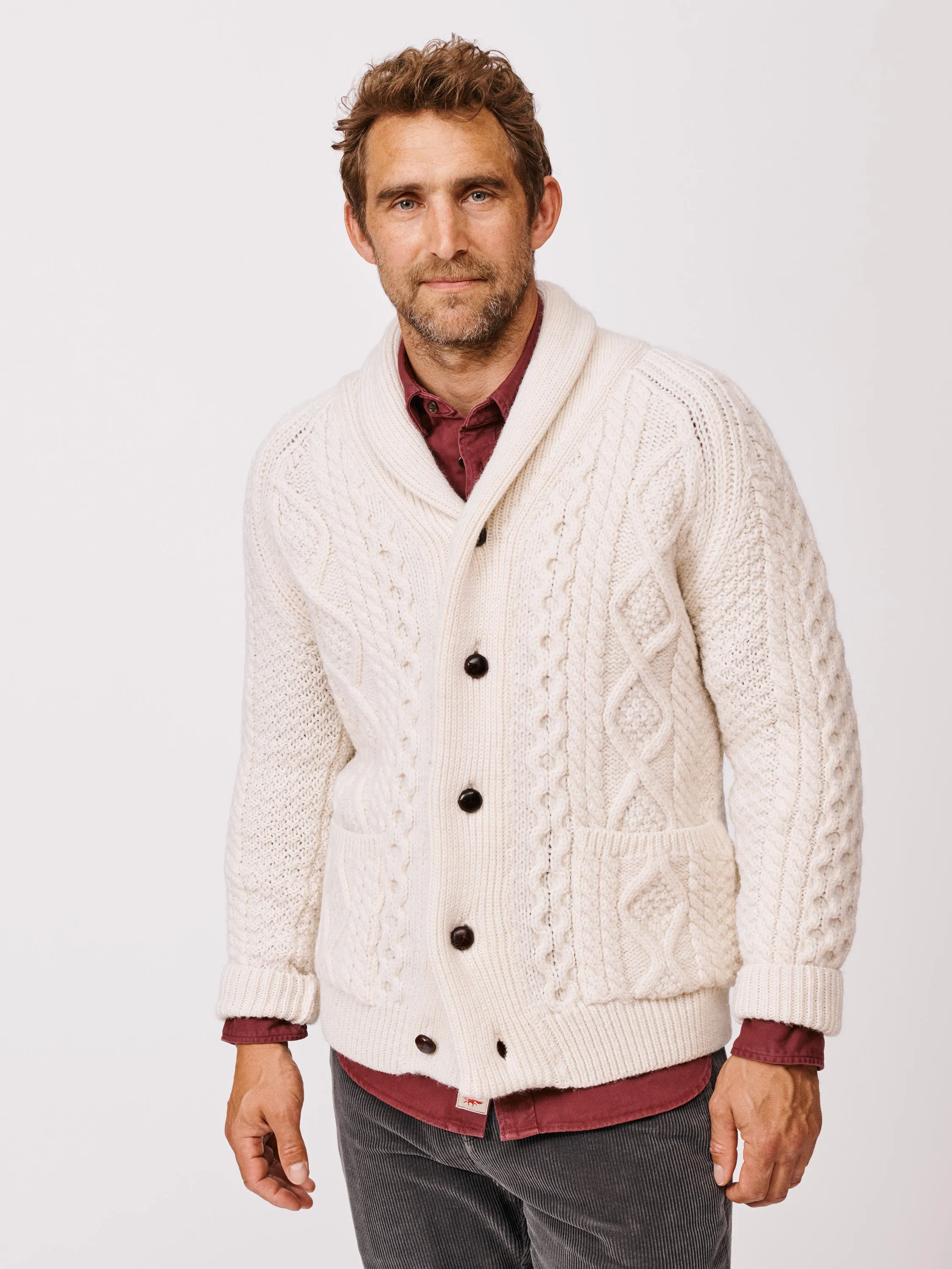 Aran Cardigan sold by Aubin product image thumbnail 3
