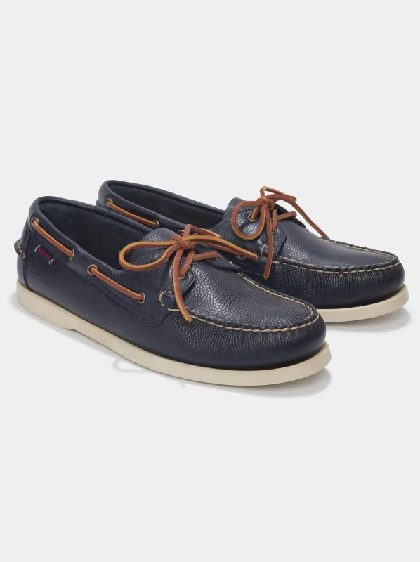 Sebago - Portland Martellato Boat Shoe made by Aubin