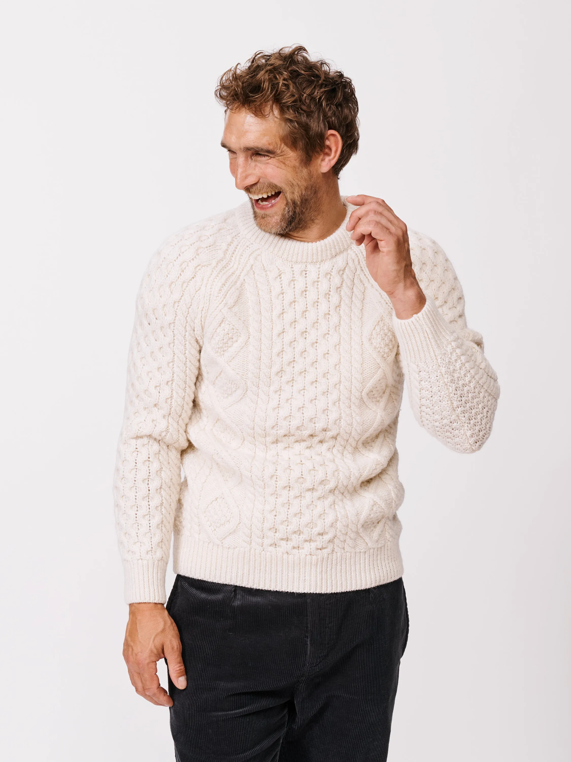 Aran Jumper sold by Aubin product image thumbnail 2