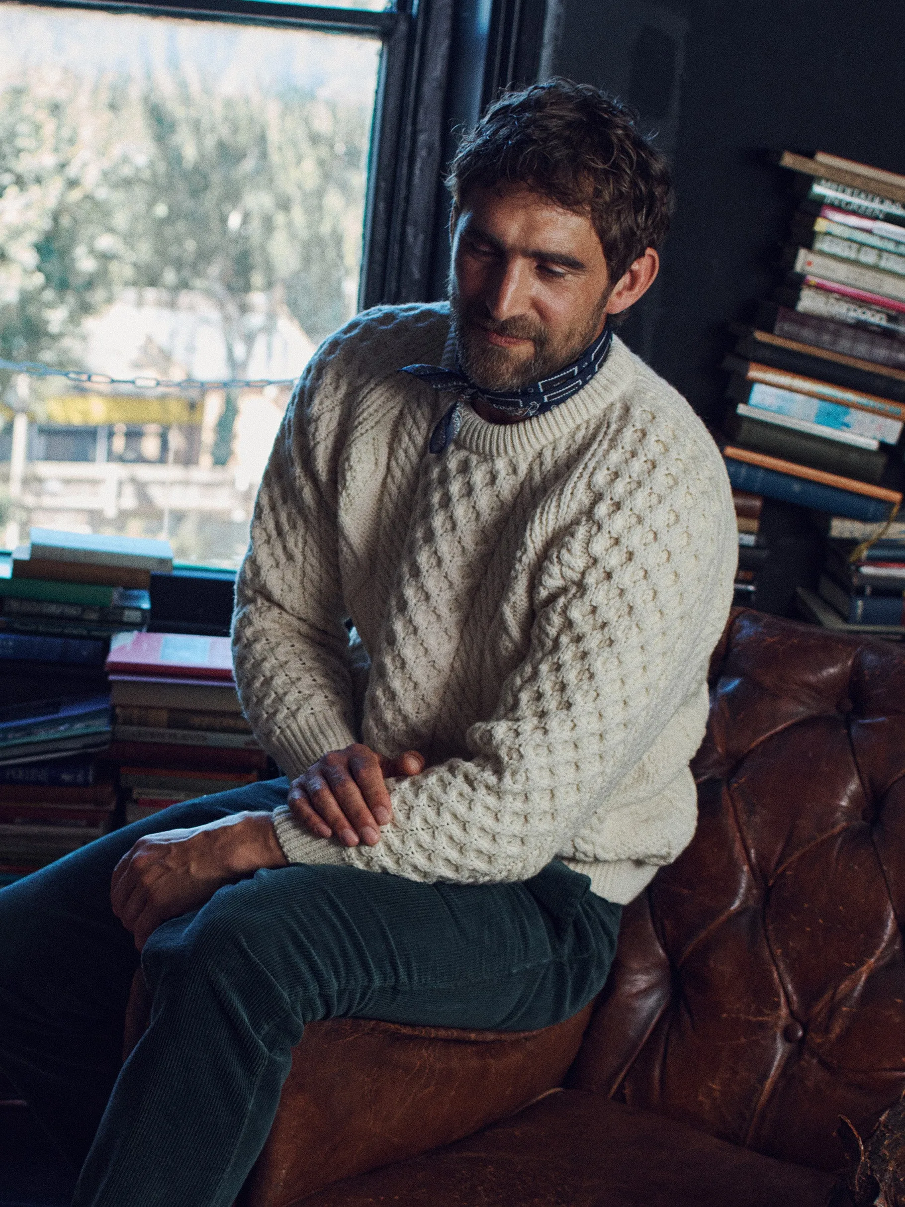 Aran Jumper sold by Aubin