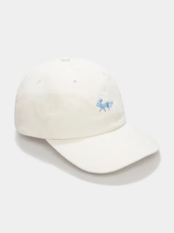 Arnside Twill Fox Cap made by ecru