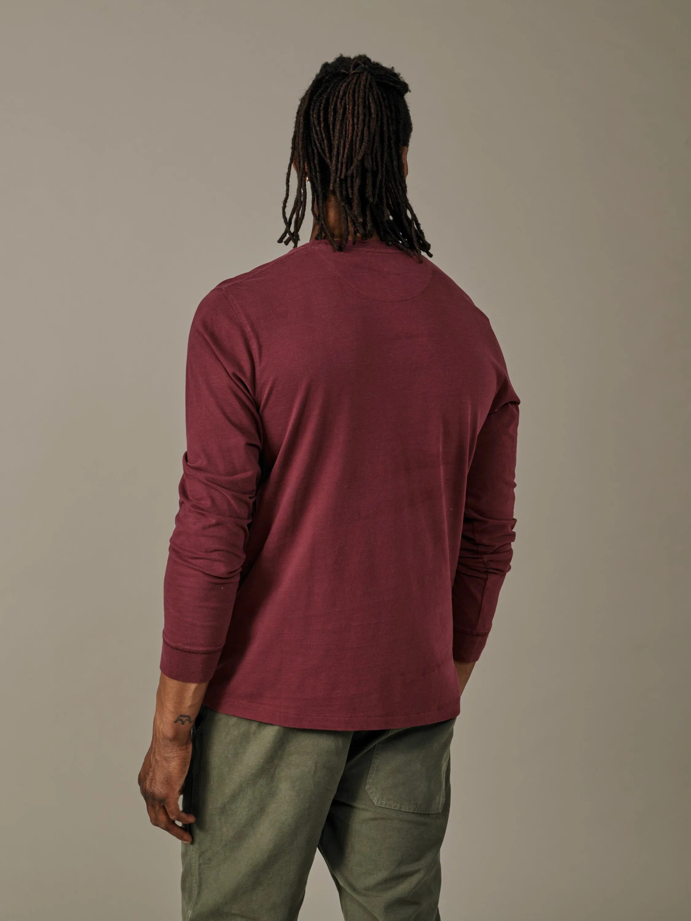 Buttermere Organic Long Sleeve T-Shirt sold by Aubin product image thumbnail 3