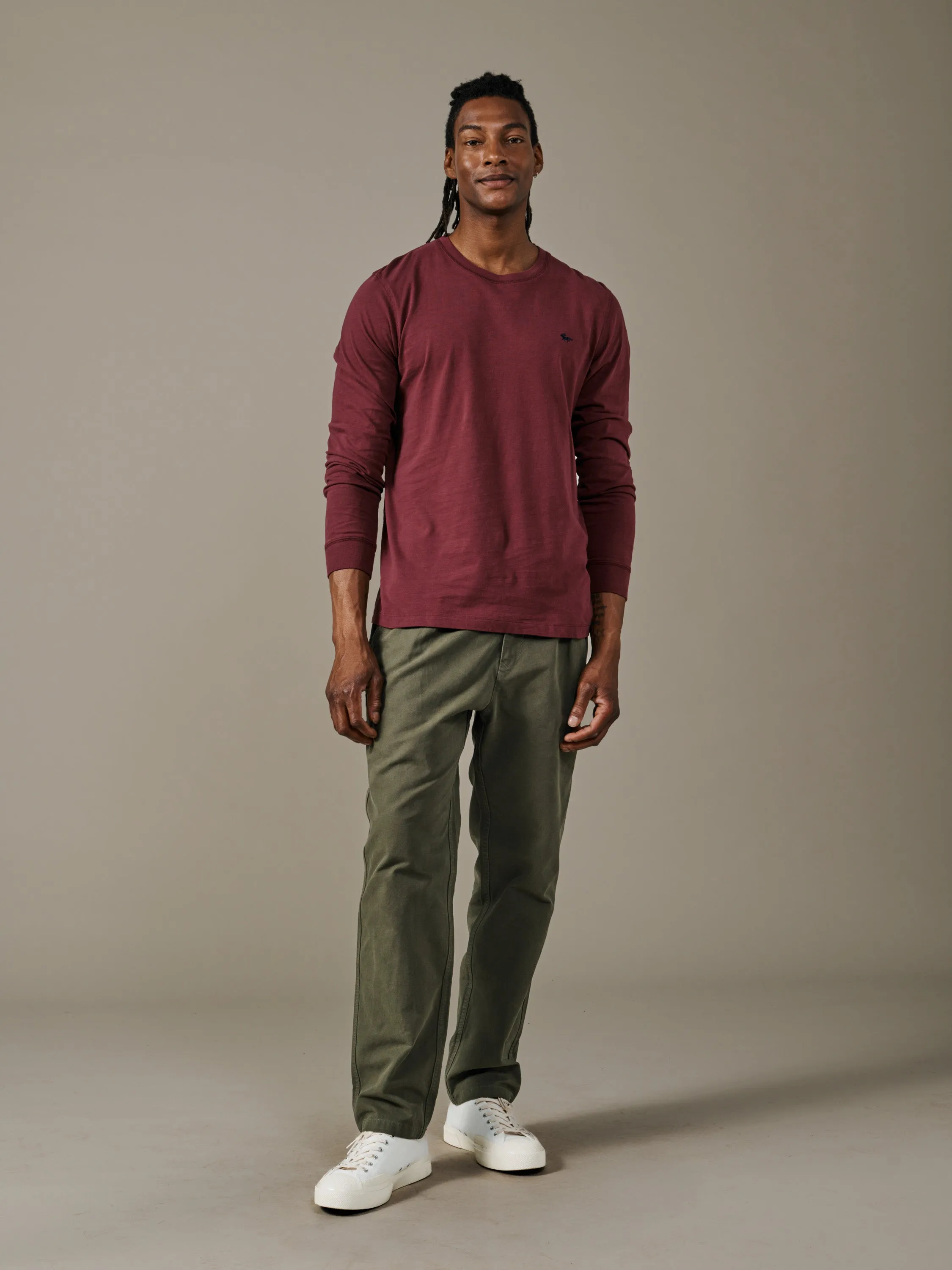 Buttermere Organic Long Sleeve T-Shirt sold by Aubin