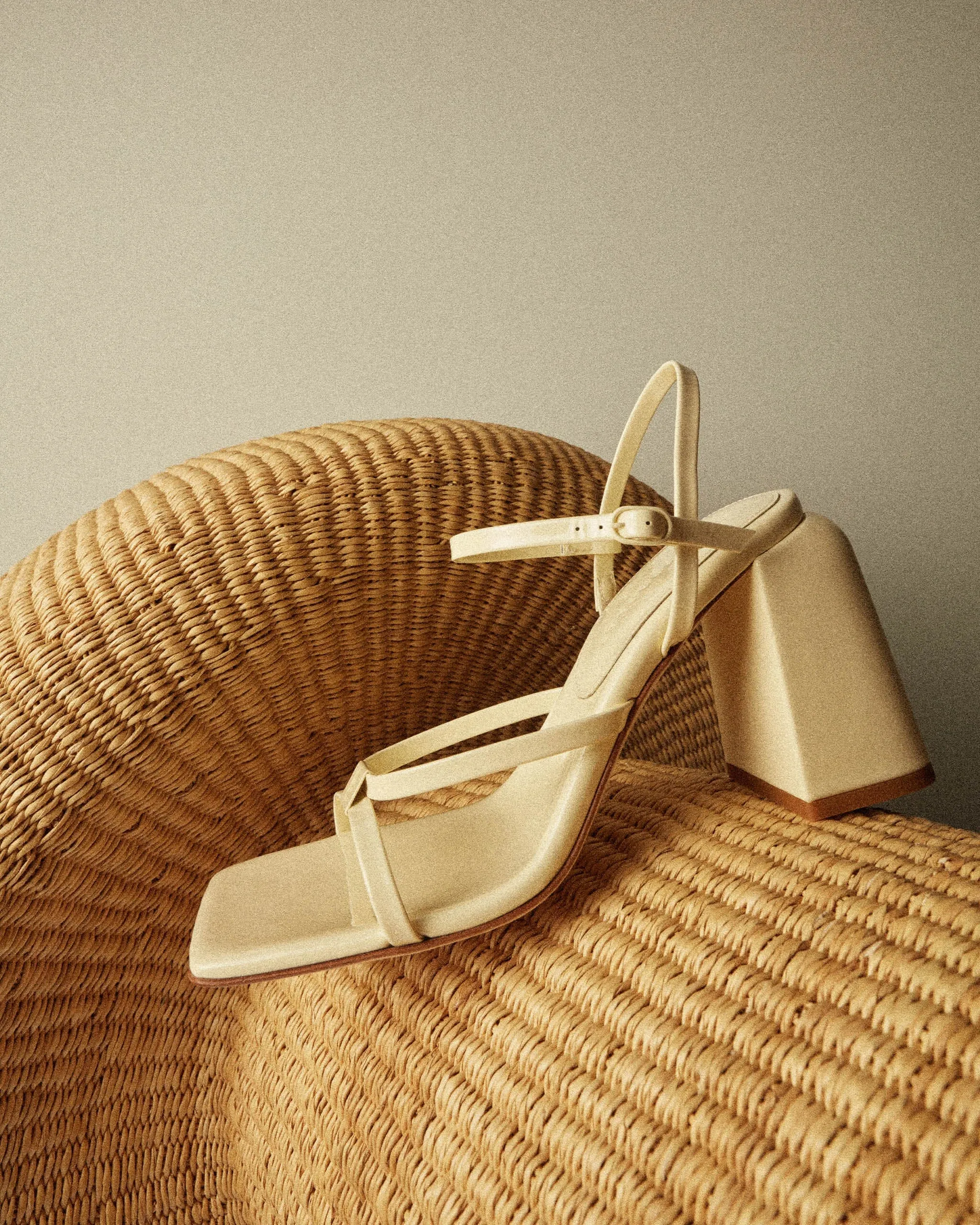 Cleo Sandal, Banana sold by Dear Frances product image thumbnail 4