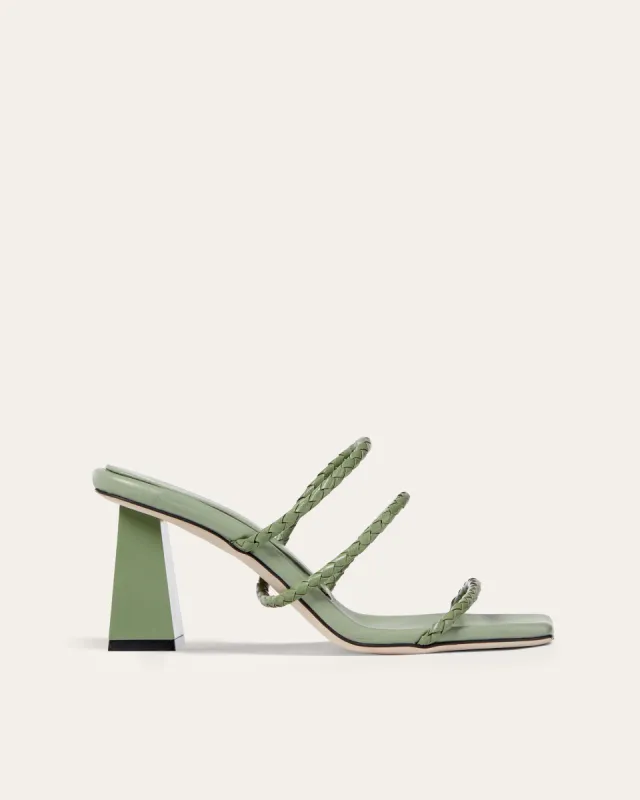 Rohe Sandal, Mint Green sold by Dear Frances