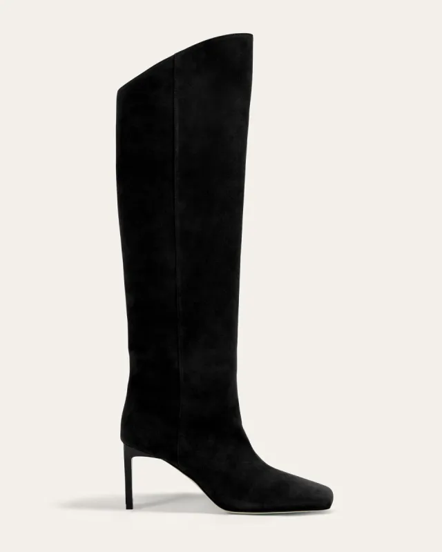 Elia Boot, Black Suede sold by Dear Frances