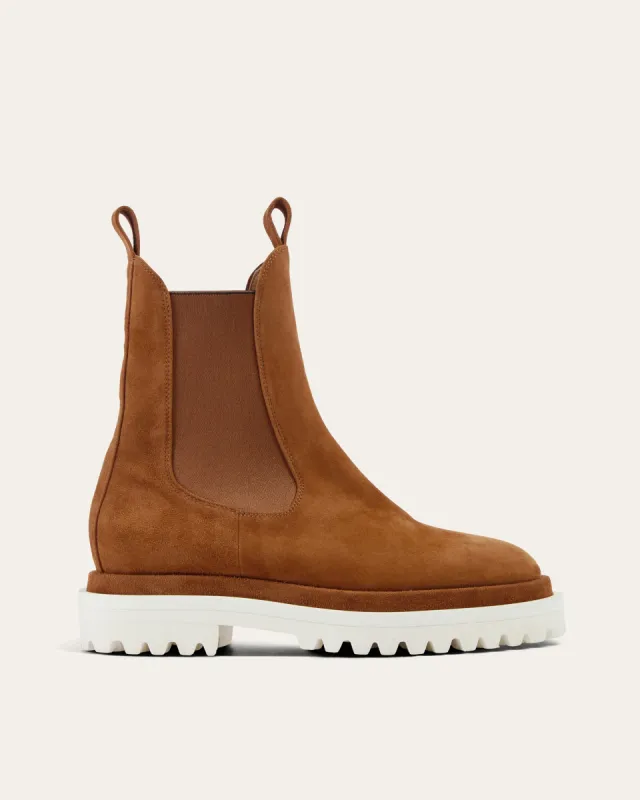 Tony Boot, Tan sold by Dear Frances