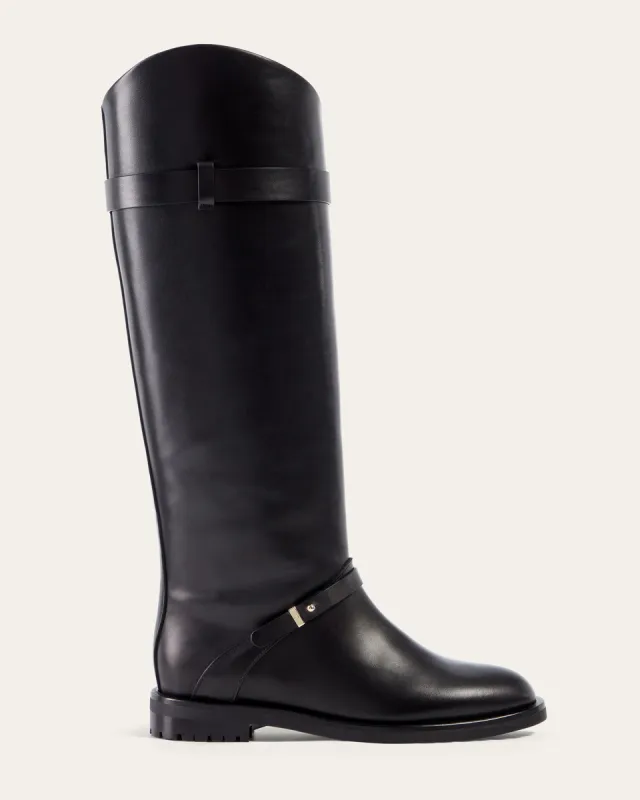 Saddle Boot, Black sold by Dear Frances