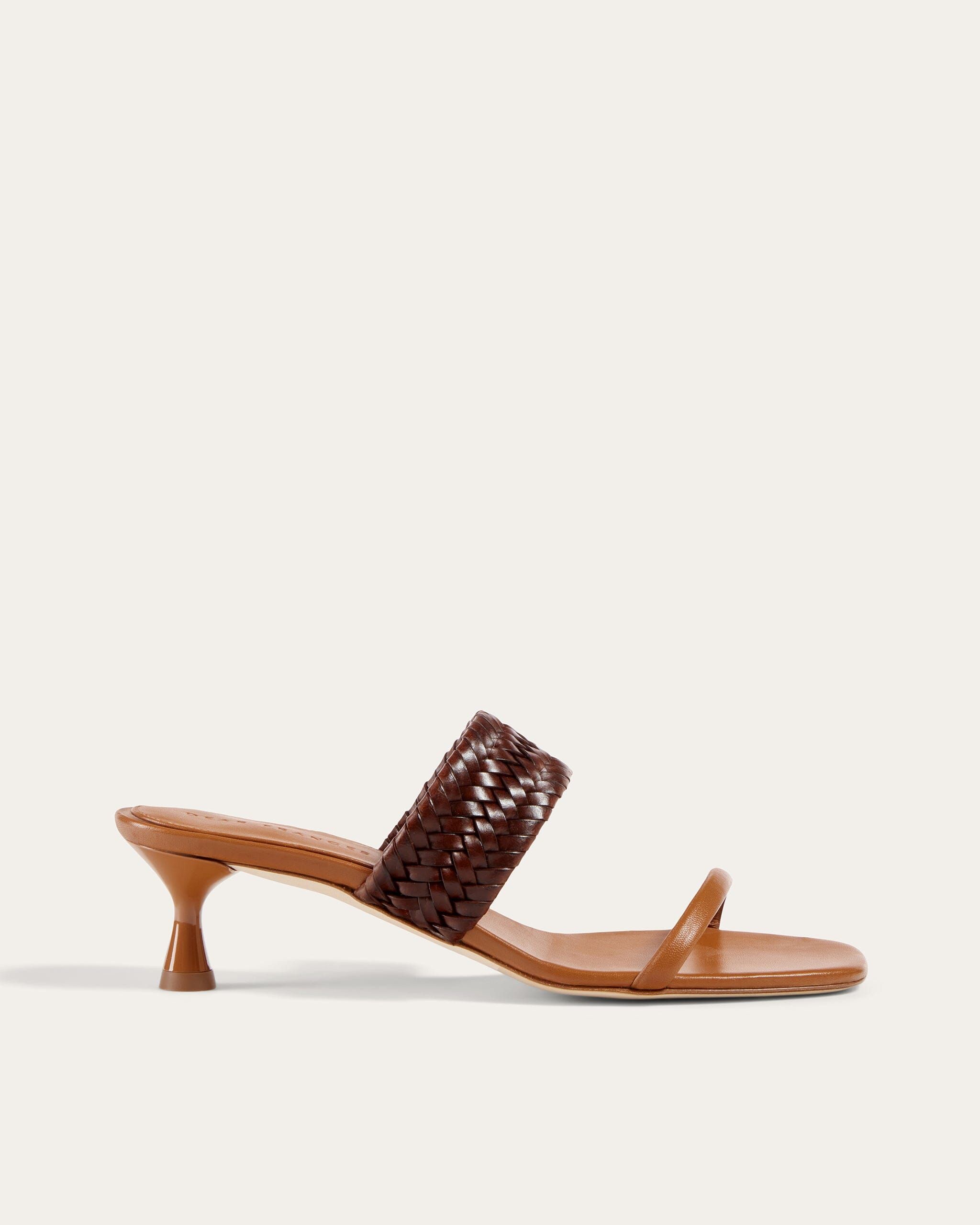 Bow Sandal, Tan sold by Dear Frances