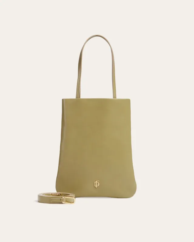Gio Small Tote, Olive sold by Dear Frances
