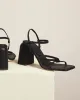Cleo Sandal, Black sold by Dear Frances
