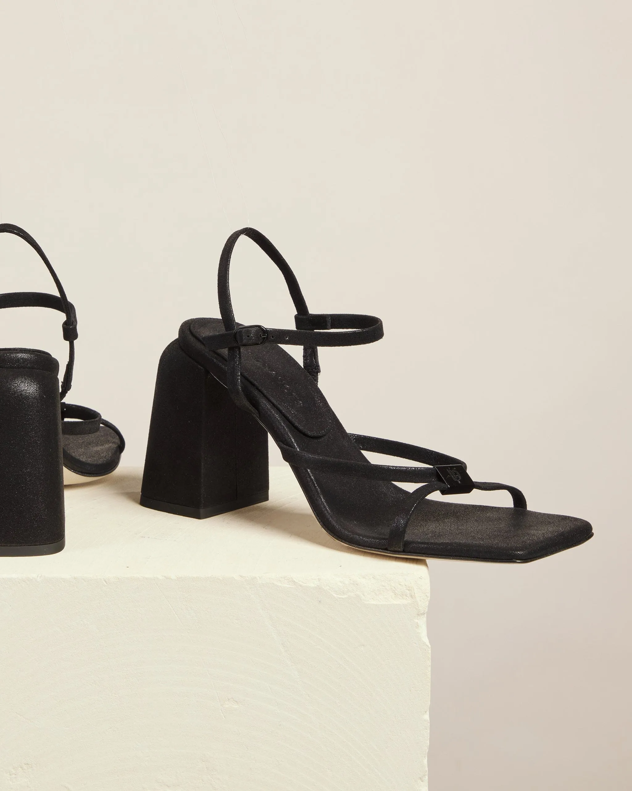 Cleo Sandal, Black sold by Dear Frances product image thumbnail 5