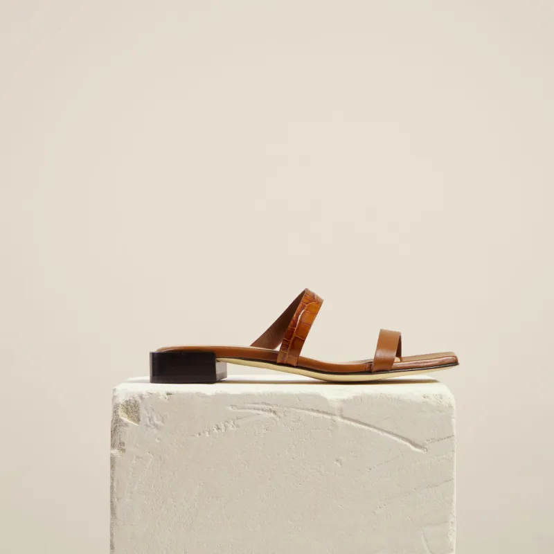 BREEZE SANDAL, COPPER sold by Dear Frances