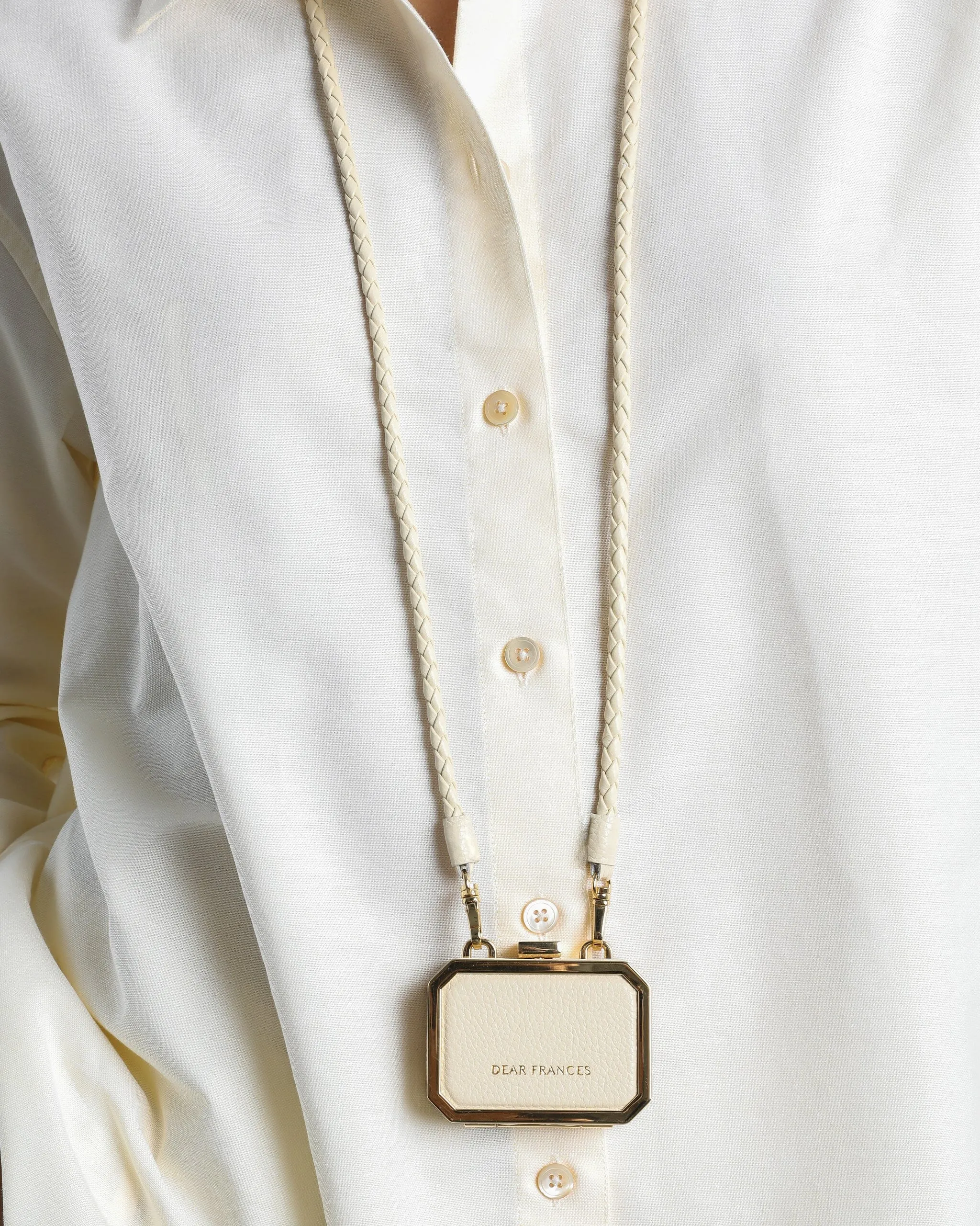 Arturo Box Bag, Crema sold by Dear Frances product image thumbnail 4