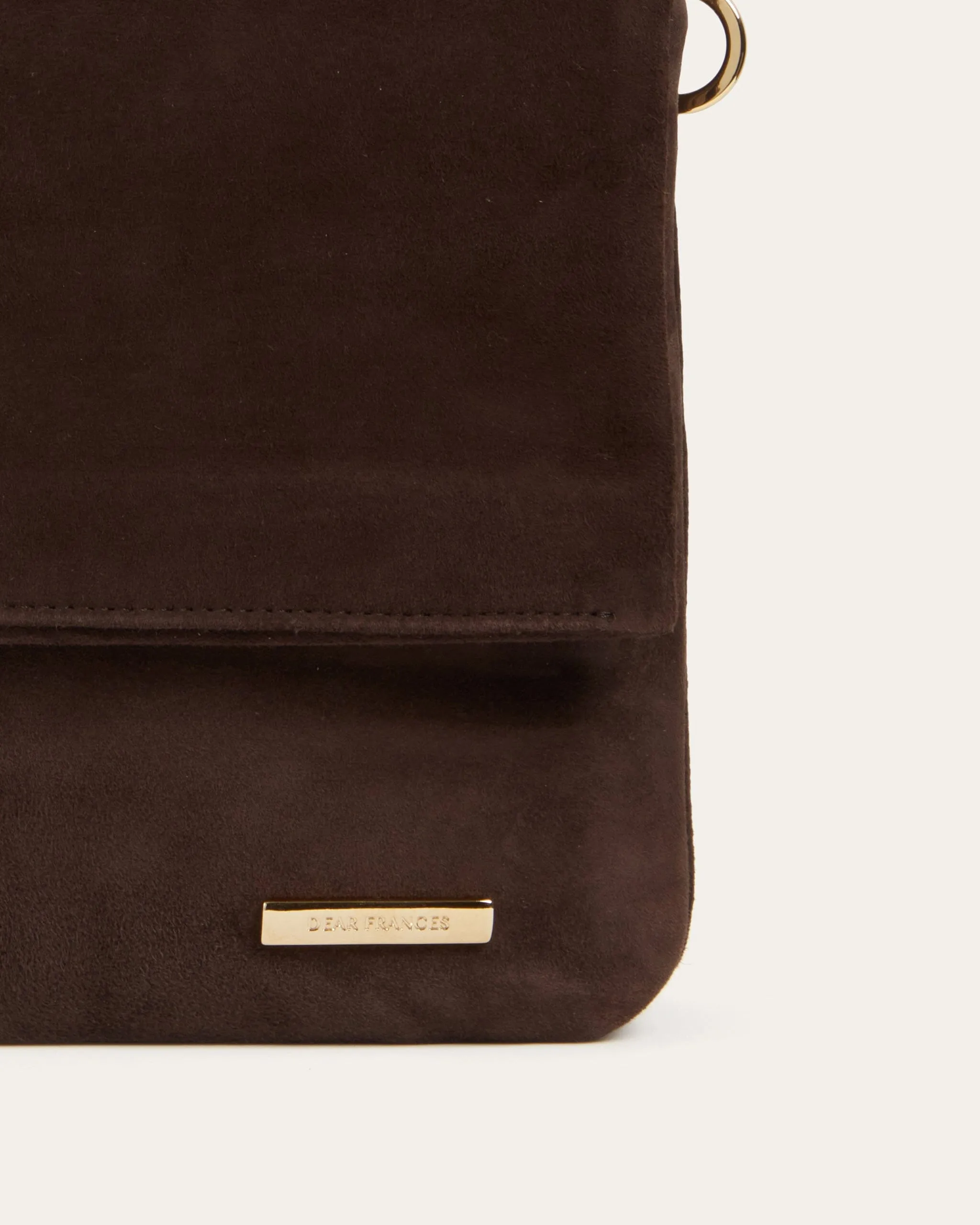 Celo Medium Crossbody, Espresso sold by Dear Frances product image thumbnail 4