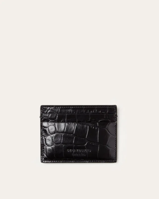 Gennaro Card Case, Croco sold by Dear Frances