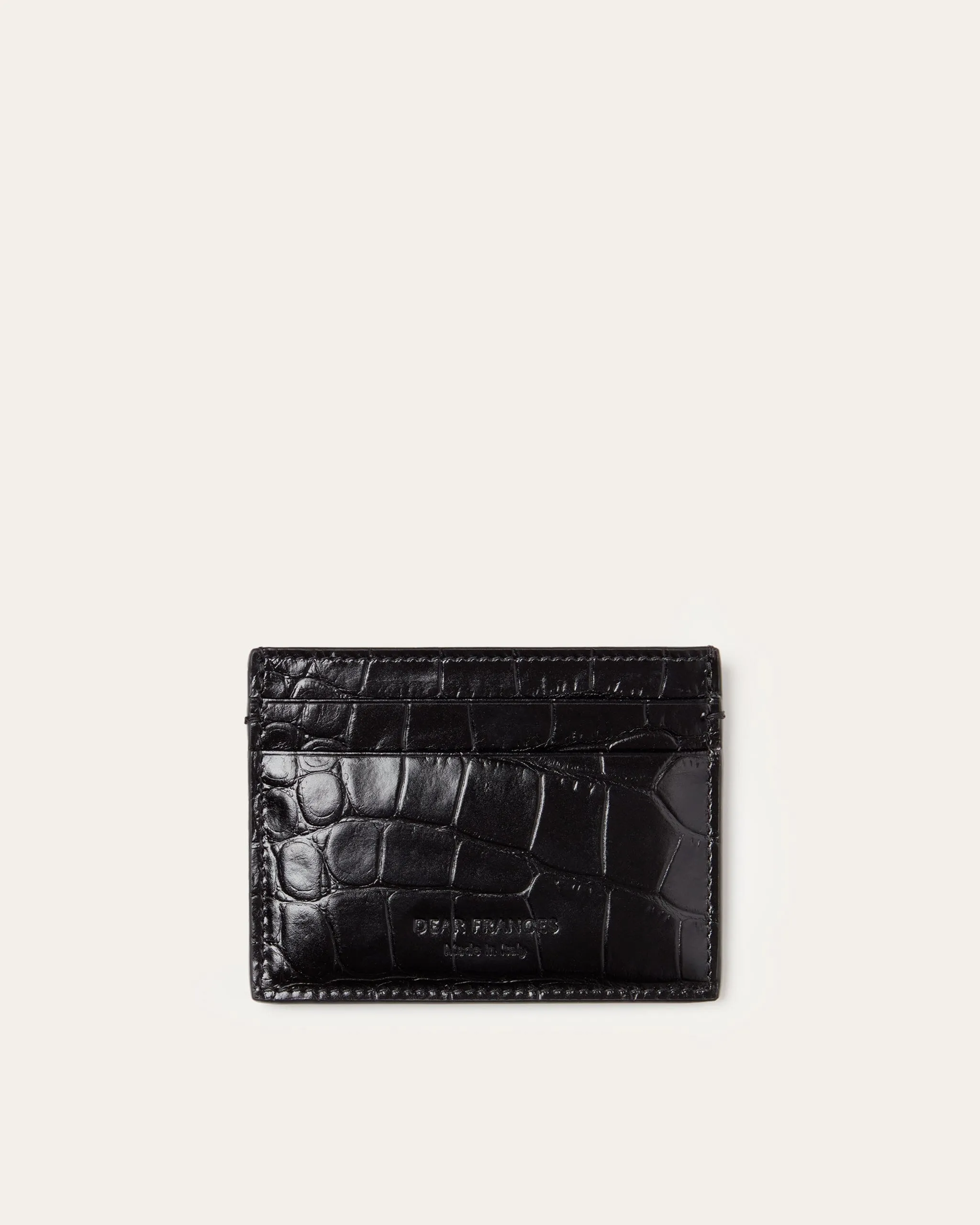 Gennaro Card Case, Croco sold by Dear Frances