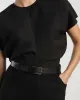 Alessio Belt, Black sold by Dear Frances