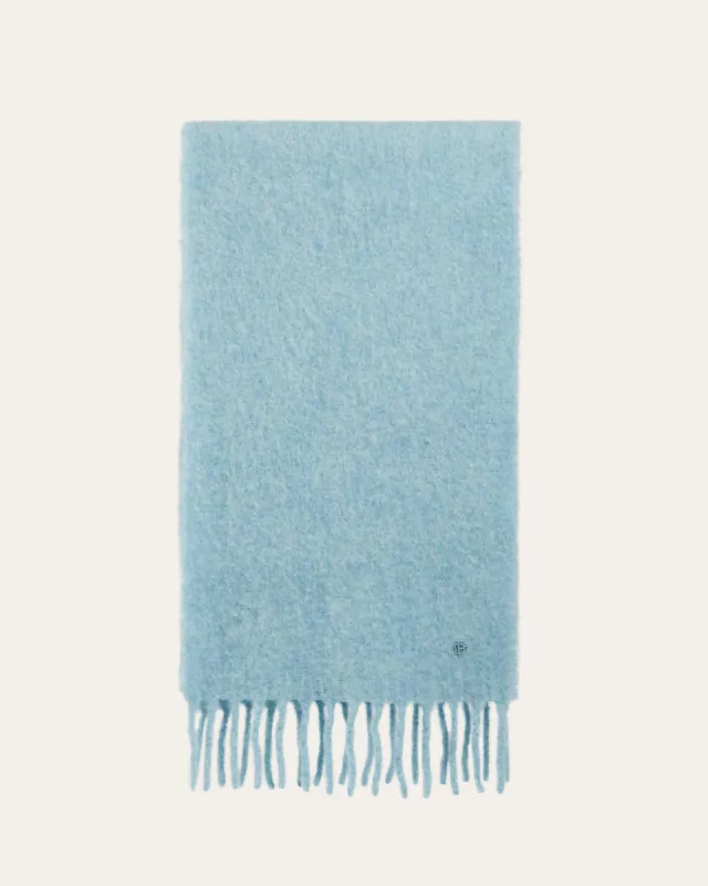 Tabata Alpaca Scarf, Blue sold by Dear Frances