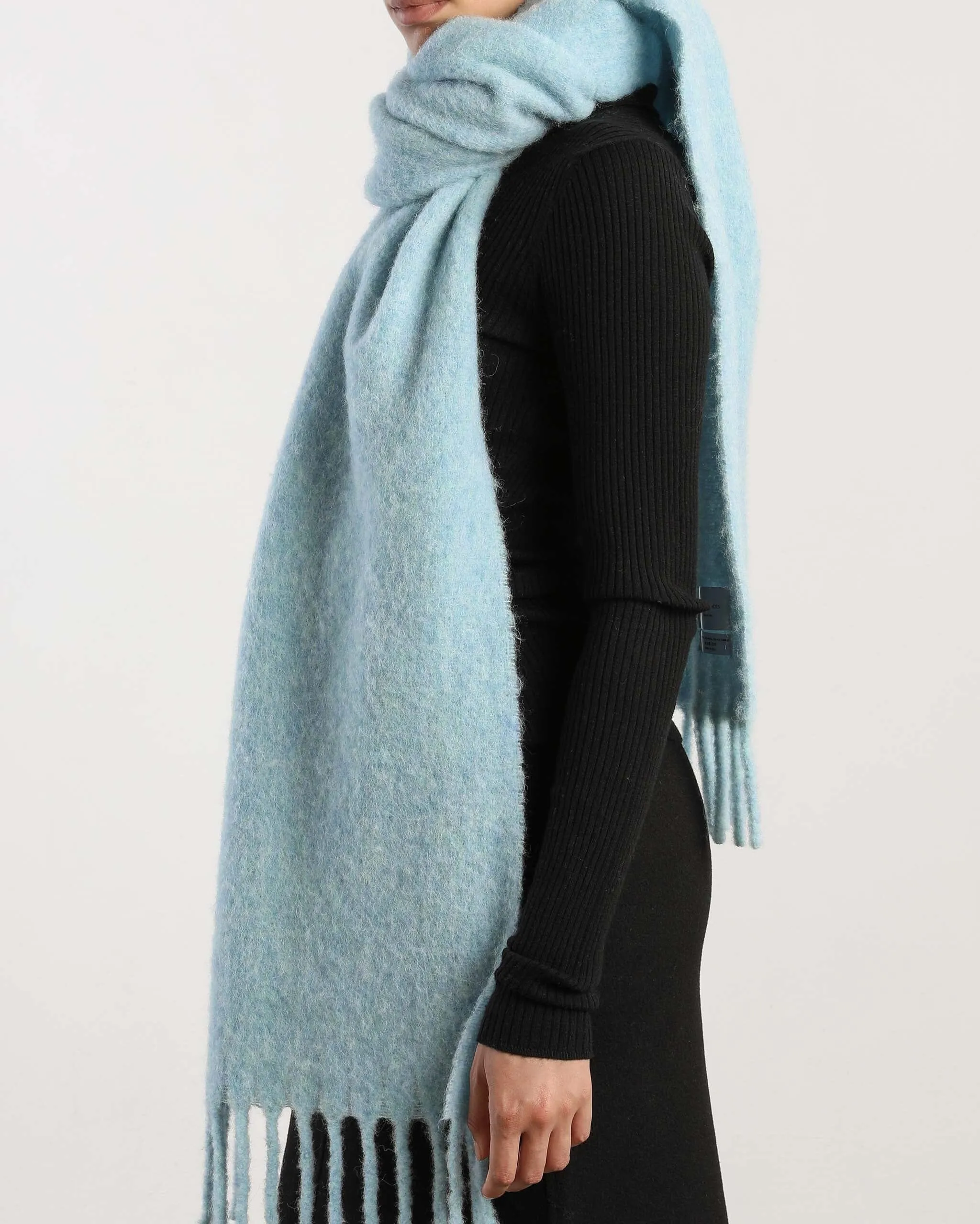 Tabata Alpaca Scarf, Blue sold by Dear Frances product image thumbnail 4
