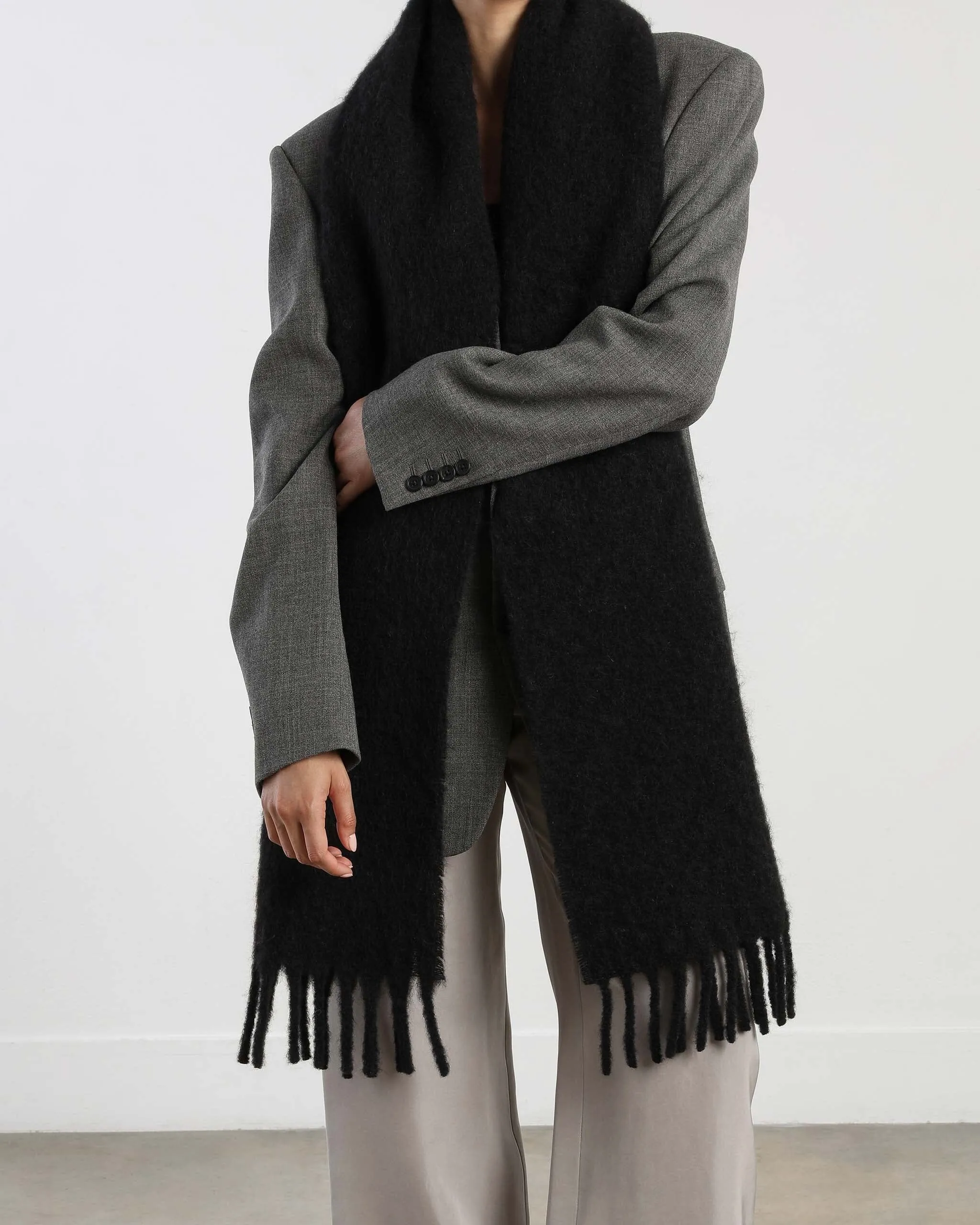 Tabata Aplaca Scarf, Black sold by Dear Frances product image thumbnail 5
