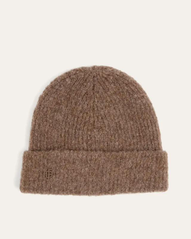 Torres Alpaca Hat, Mocha sold by Dear Frances